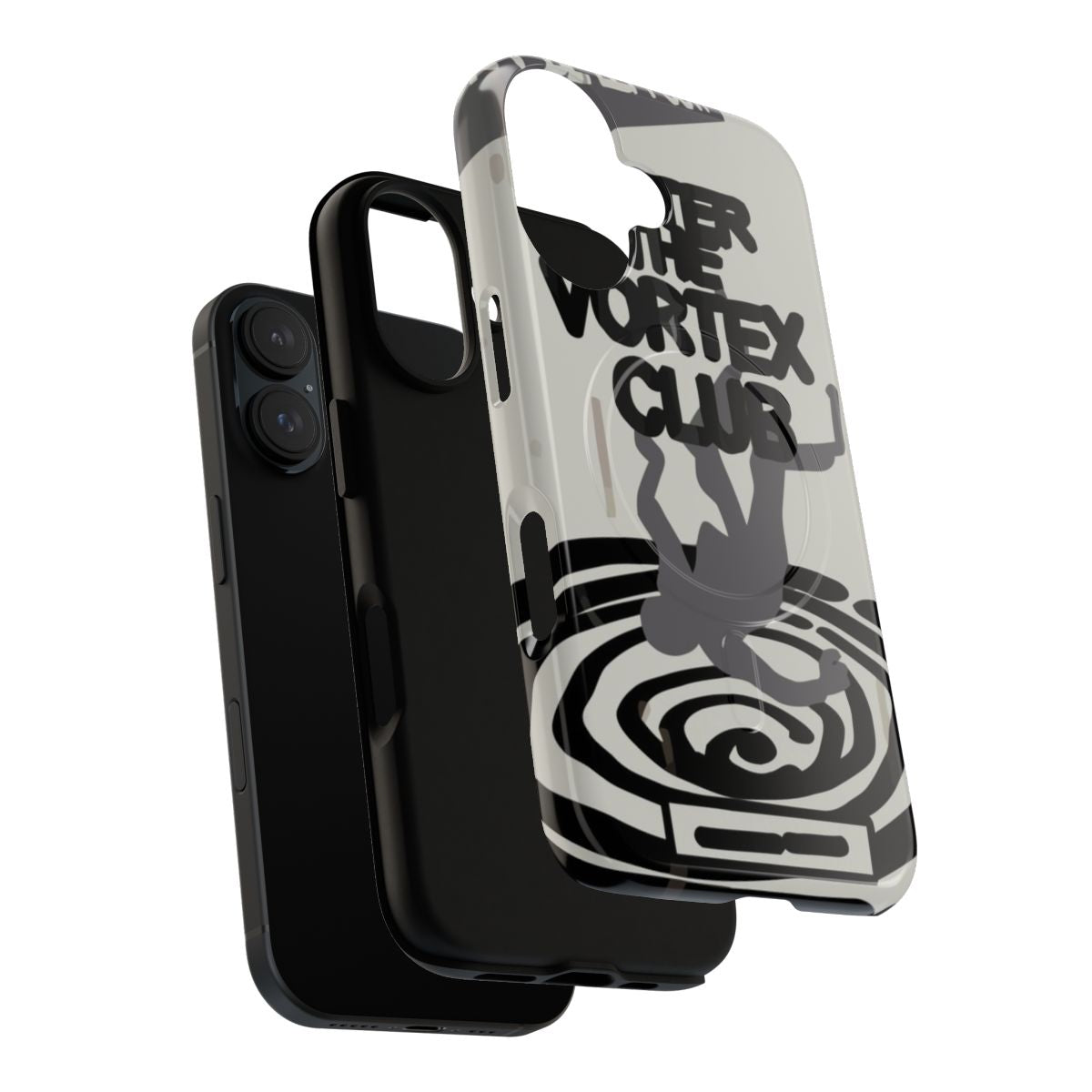 Spiral pattern phone case inspired by the video game Life is Strange - Layers