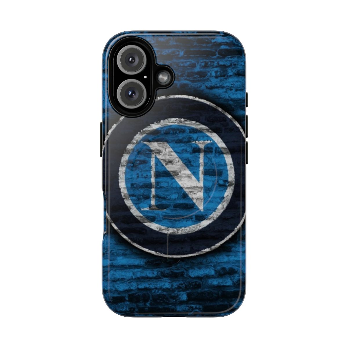 Napoli Magnetic Tough Phone Case with Football/Soccer Inspired Design