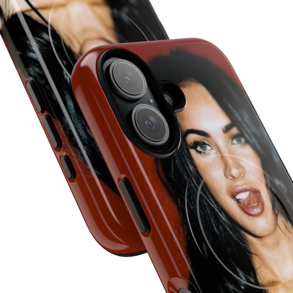 Tough Magnetic Phone Case for Megan Fox Fans - Detail