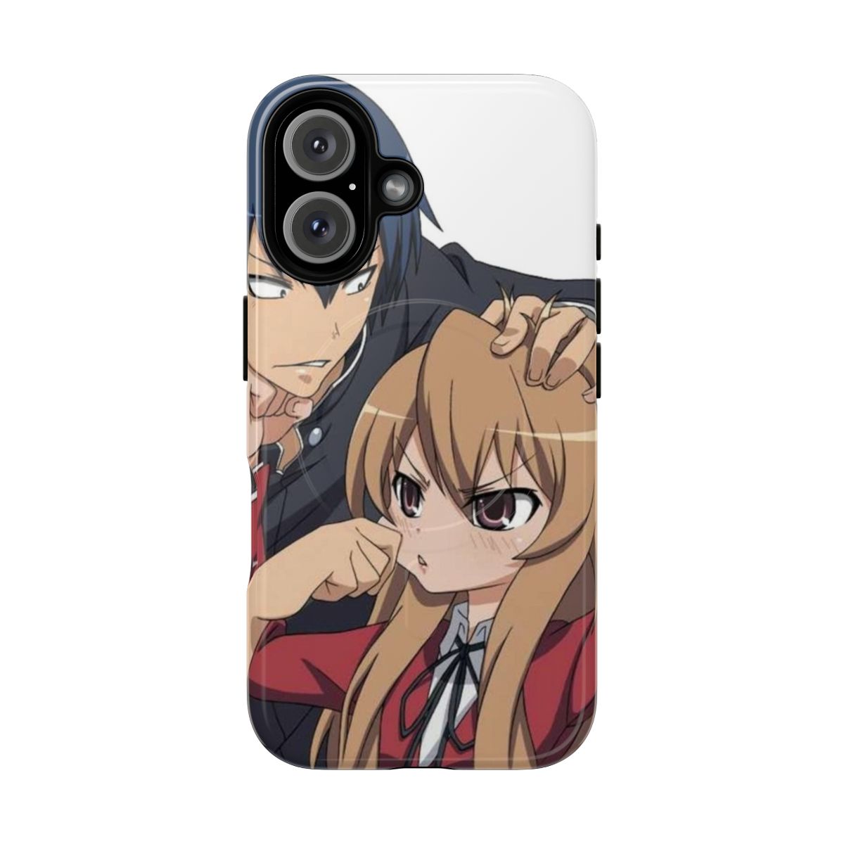 Sleek and durable phone case featuring Toradora anime characters and design