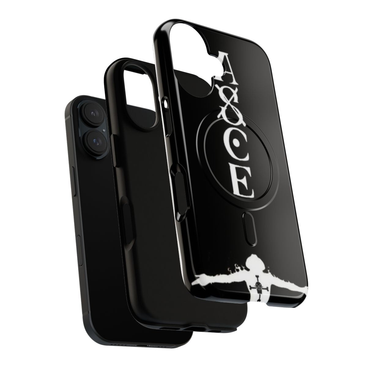 Durable One Piece Magnetic Tough Phone Cases for Ace - Layers