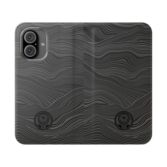 Beskar ingot inspired flip cover phone case for mobile devices