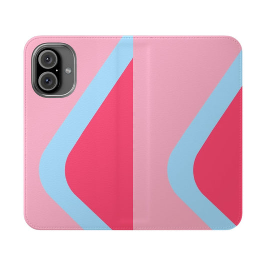 Colorful abstract art phone case design featuring a bubble gum wall from Epcot