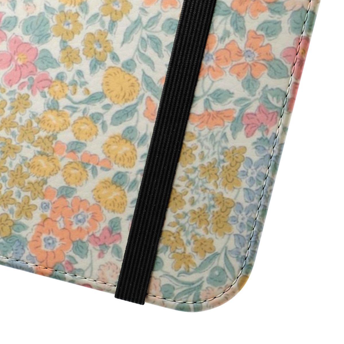 Multicolor Floral Liberty Print Phone Case - Close Up