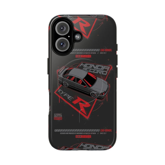 Sleek and tough phone cases with a Honda Accord Type R-inspired design