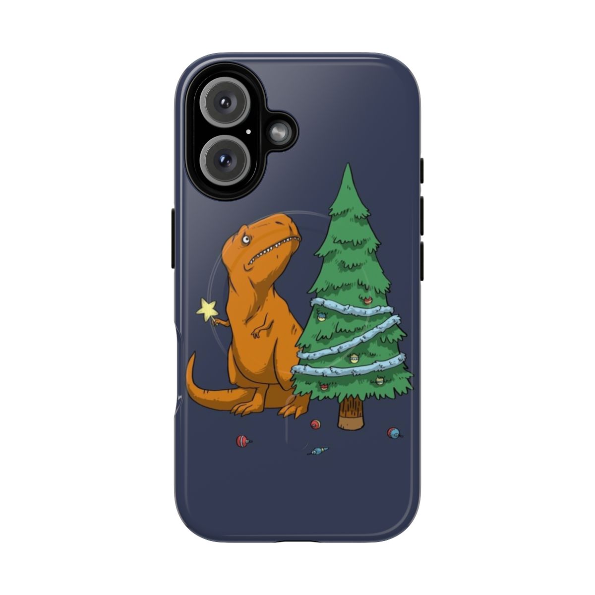 Magnetic Tough Dinosaur Phone Case with T-Rex Graphic