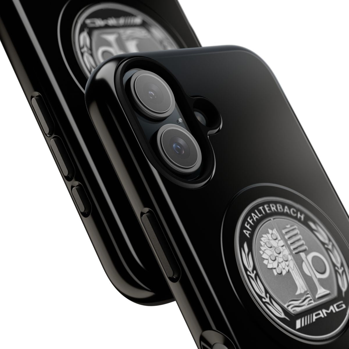 Sleek and durable phone case with Mercedes-AMG inspired design - Detail