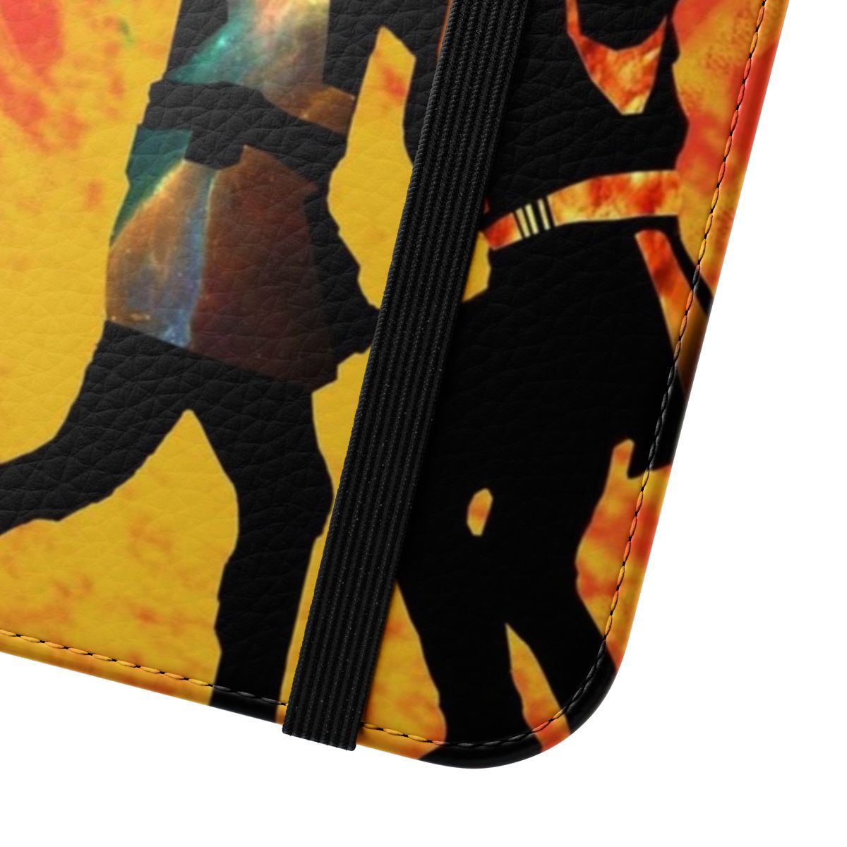 Sci-Fi Inspired Flip Cover Phone Case for Smartphones - Close Up