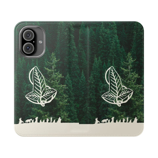 Enchanting phone case featuring Lord of the Rings inspired design