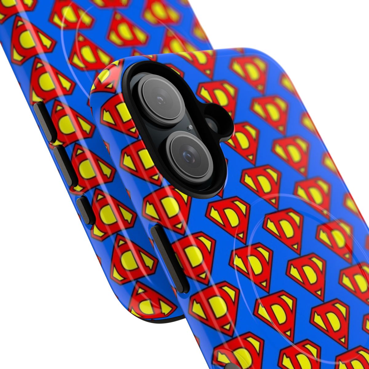 Superhero letter D phone case with magnetic tough design - Detail