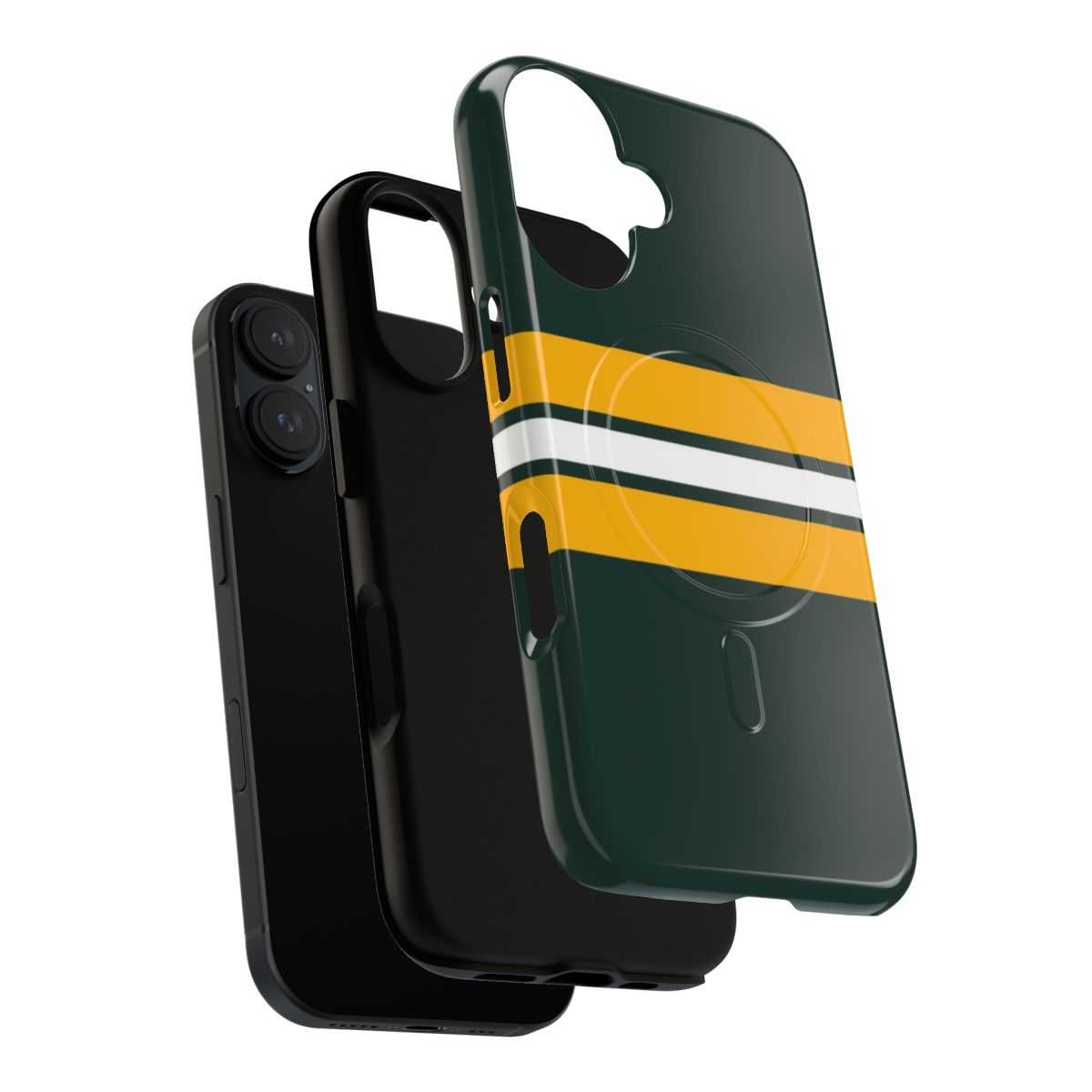 Green Bay Packers Phone Case with Magnetic Tough Design - Layers