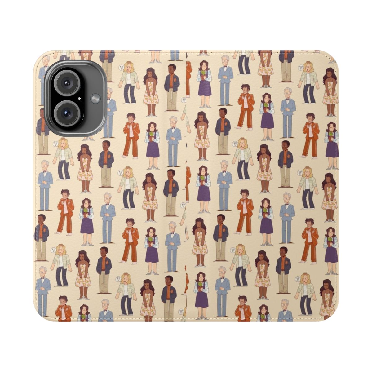 Flip cover phone case featuring "The Good Place" design