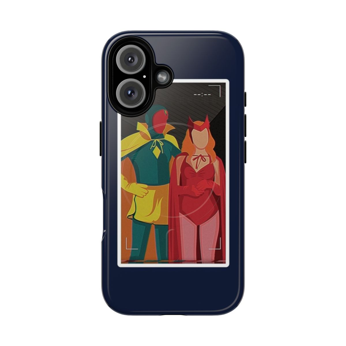 Wanda & Vision Halloween-themed magnetic tough phone case