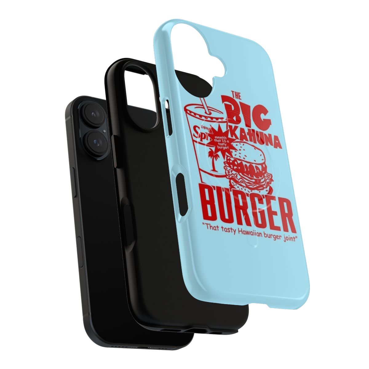 Magnetic tough phone case featuring the Big Kahuna Burger from Pulp Fiction - Layers