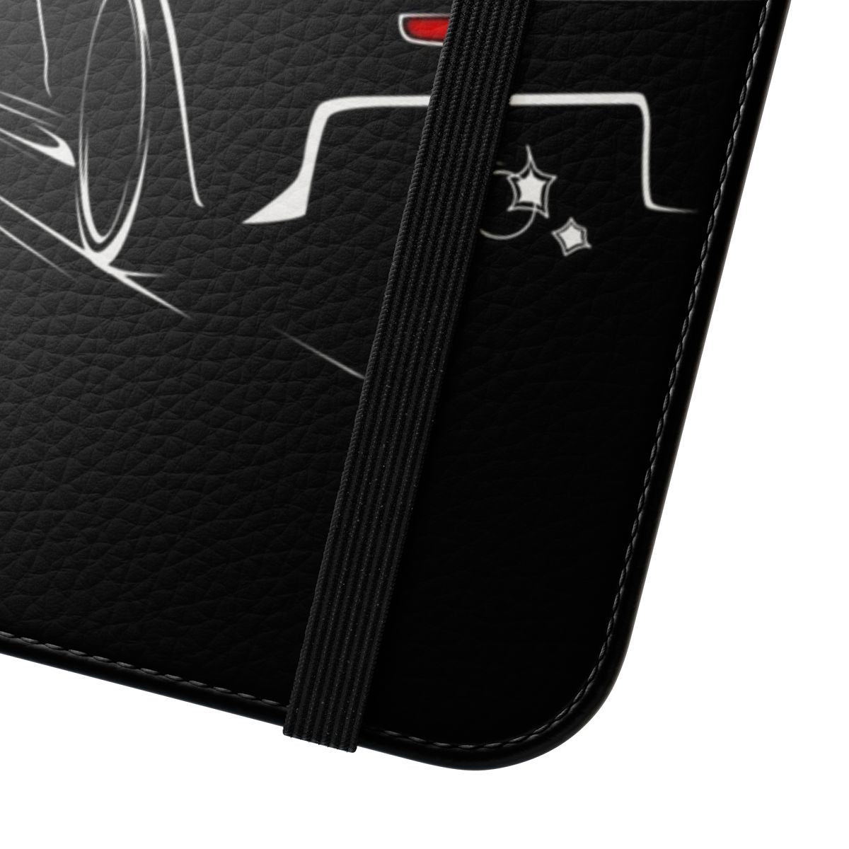 Mitsubishi Lancer Evo X-inspired phone case with racing design - Close Up