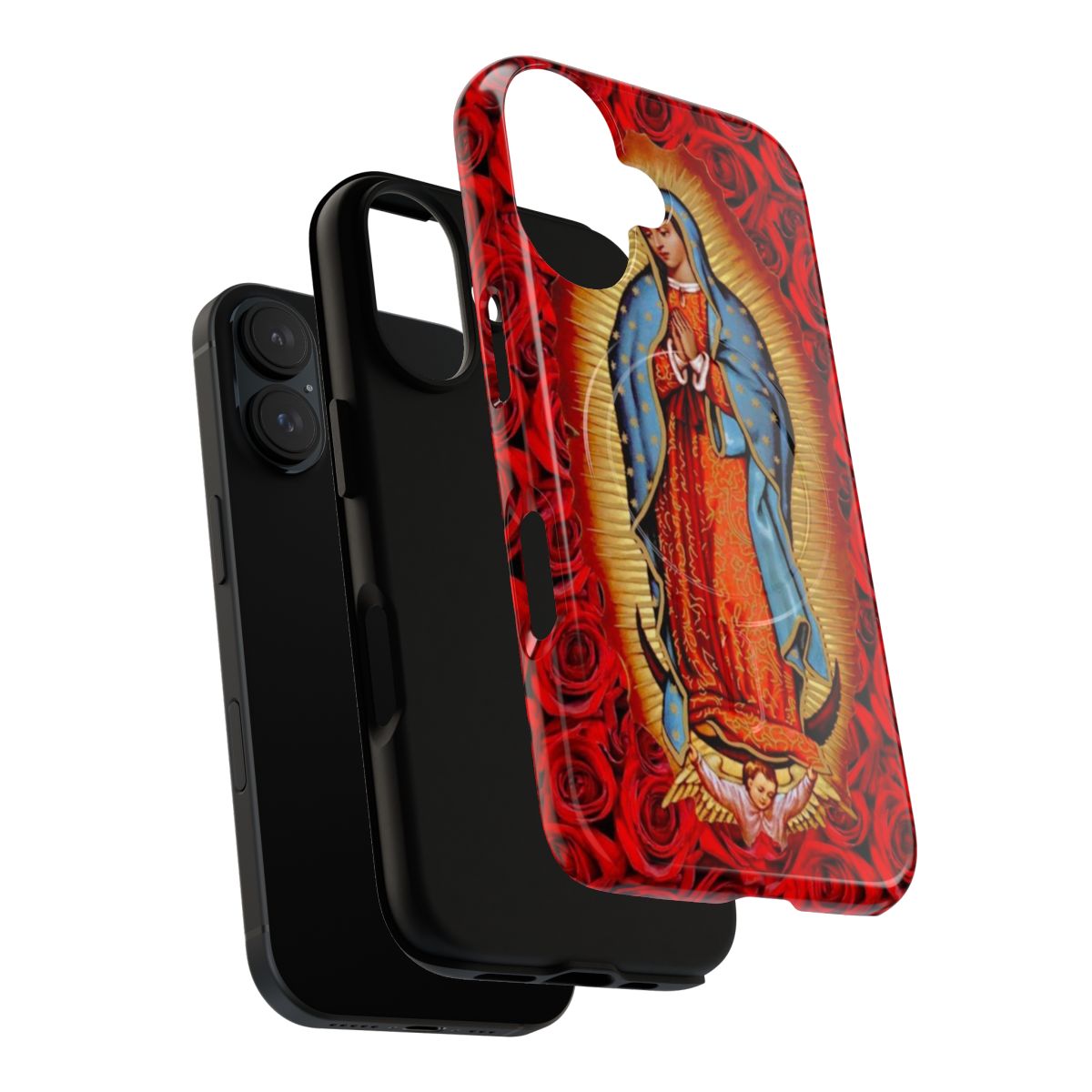 Virgen de Guadalupe Magnetic Tough Phone Case - Layers