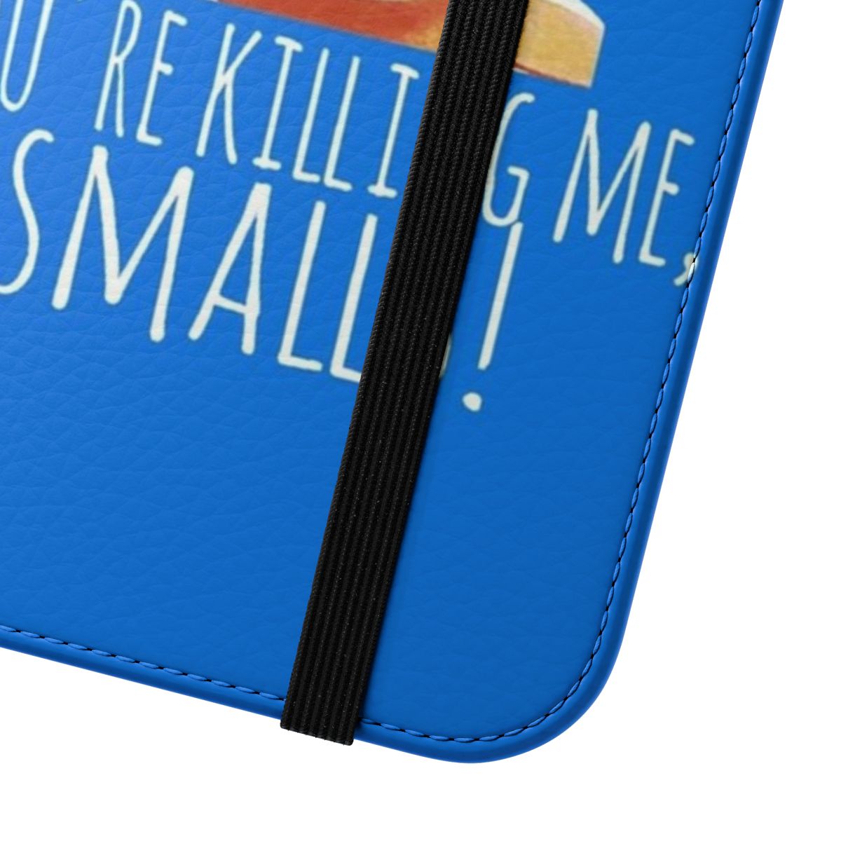 Vintage-style flip cover phone case featuring "The Sandlot" movie graphics - Close Up