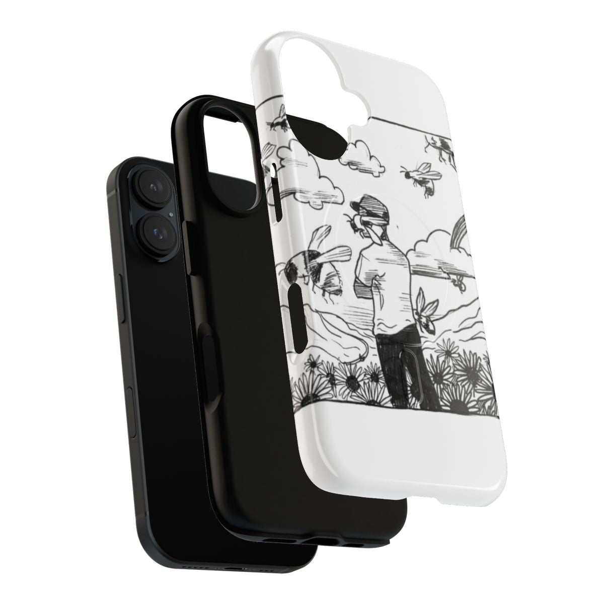 Durable and stylish phone case featuring the artistic design of Tyler, the Creator - Layers