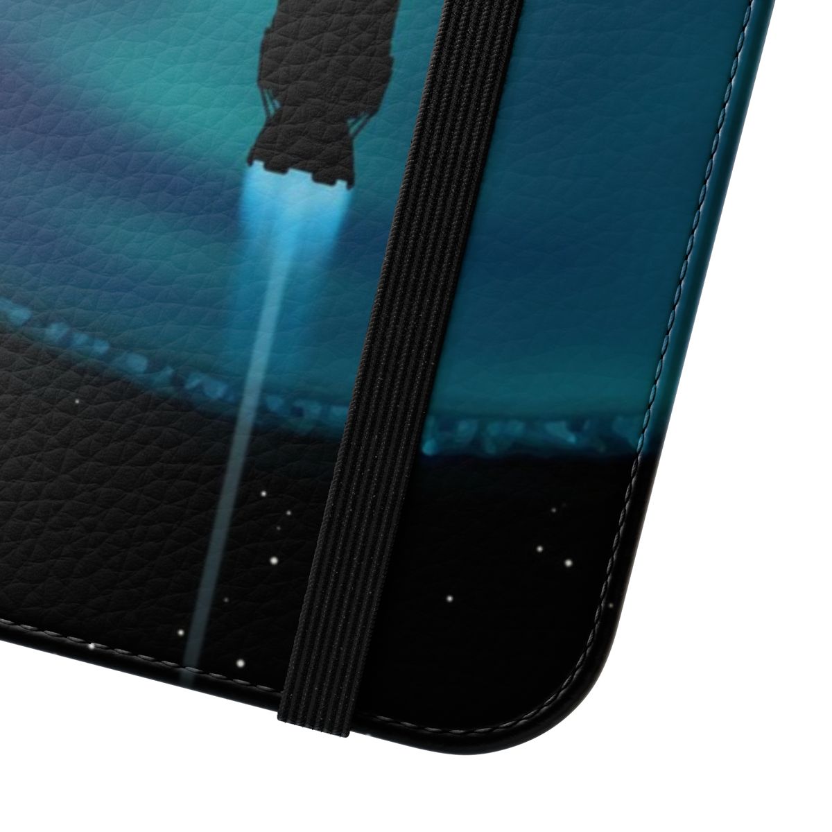 Rocinante Silhouette Sci-Fi Inspired Phone Case - Close Up