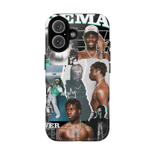 Magnetic tough phone case featuring afrobeats and naija music art