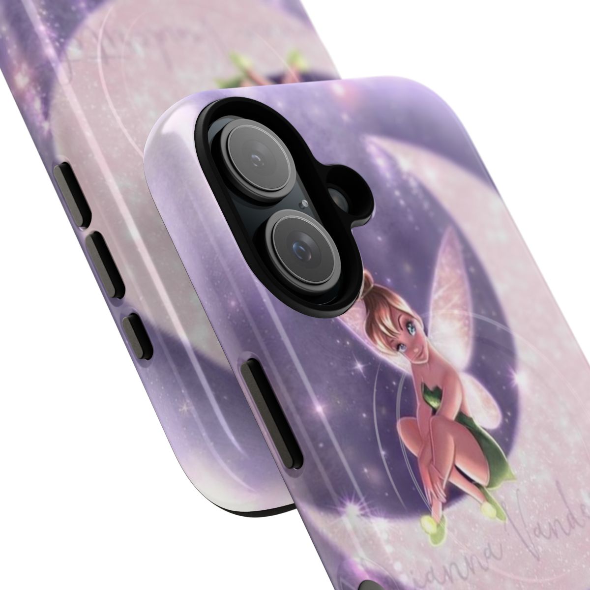 Tinkerbell themed magnetic tough phone case - Detail