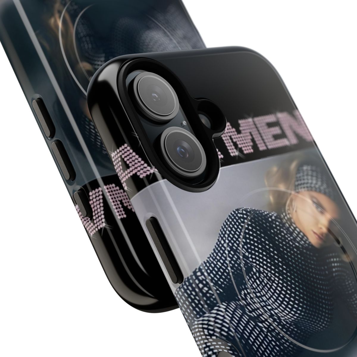 Magnetic tough phone case featuring Spanish singer Ana Mena - Detail