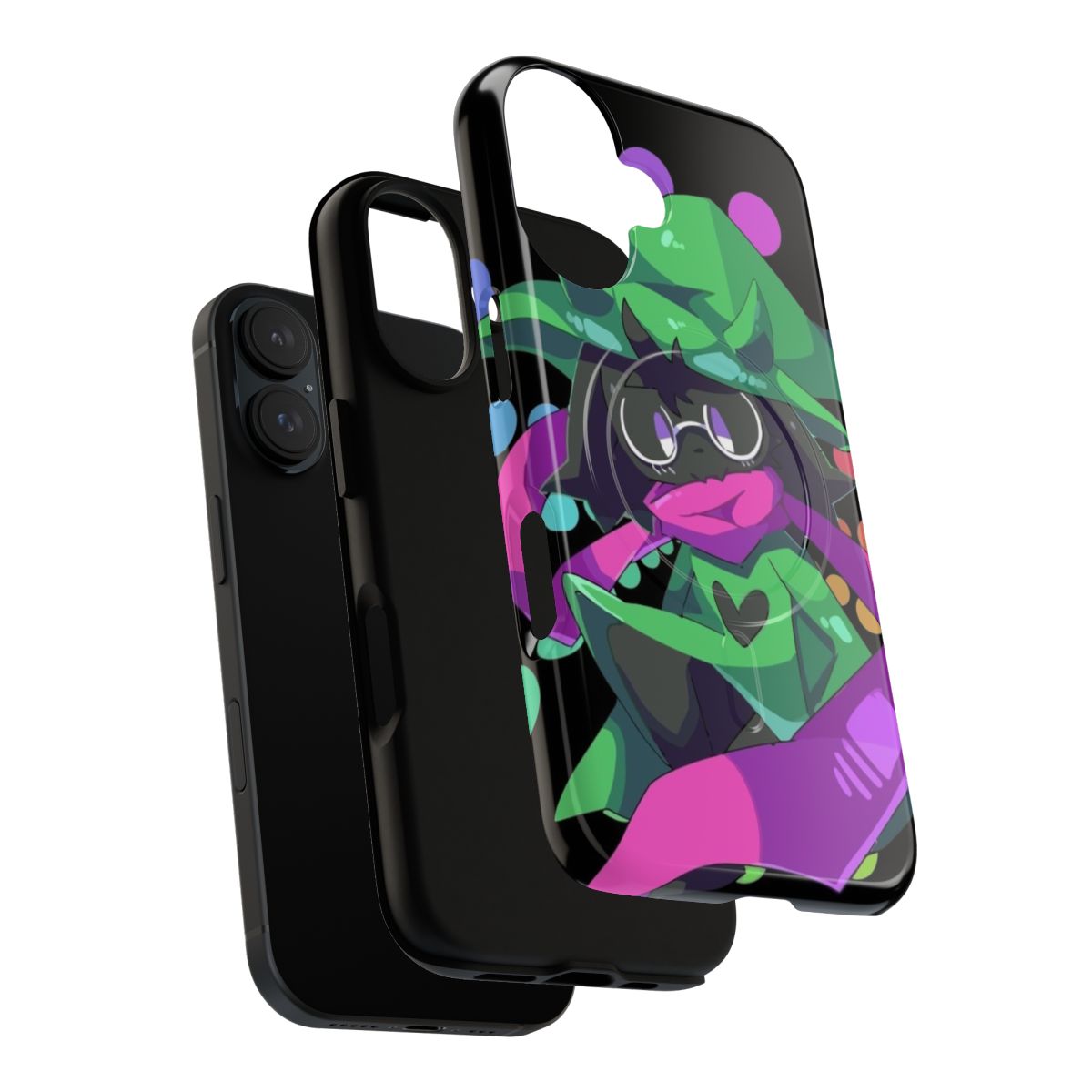 Deltarune Ralsei Magnetic Tough Phone Case - Layers