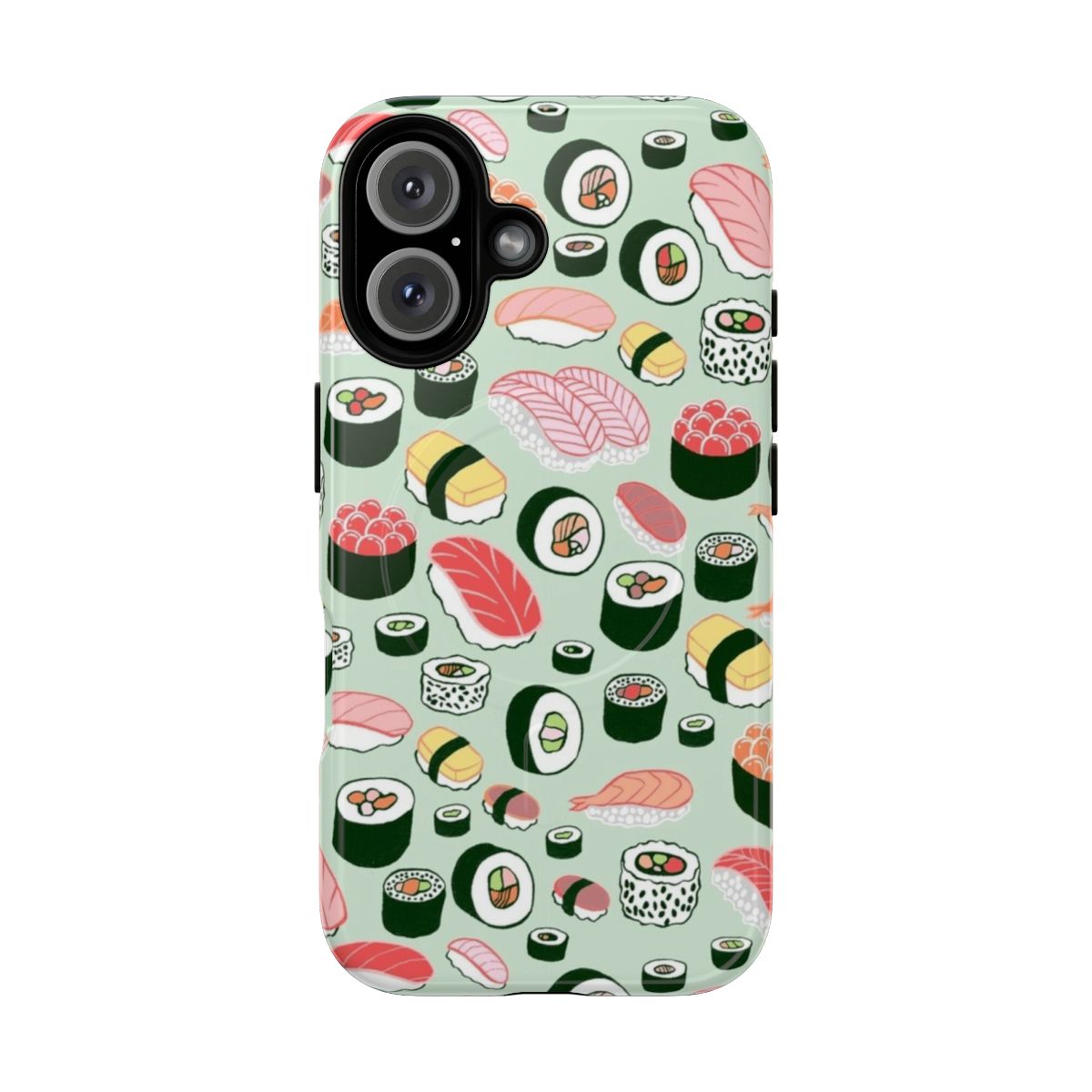 Sushi-inspired magnetic tough phone case with beautiful design