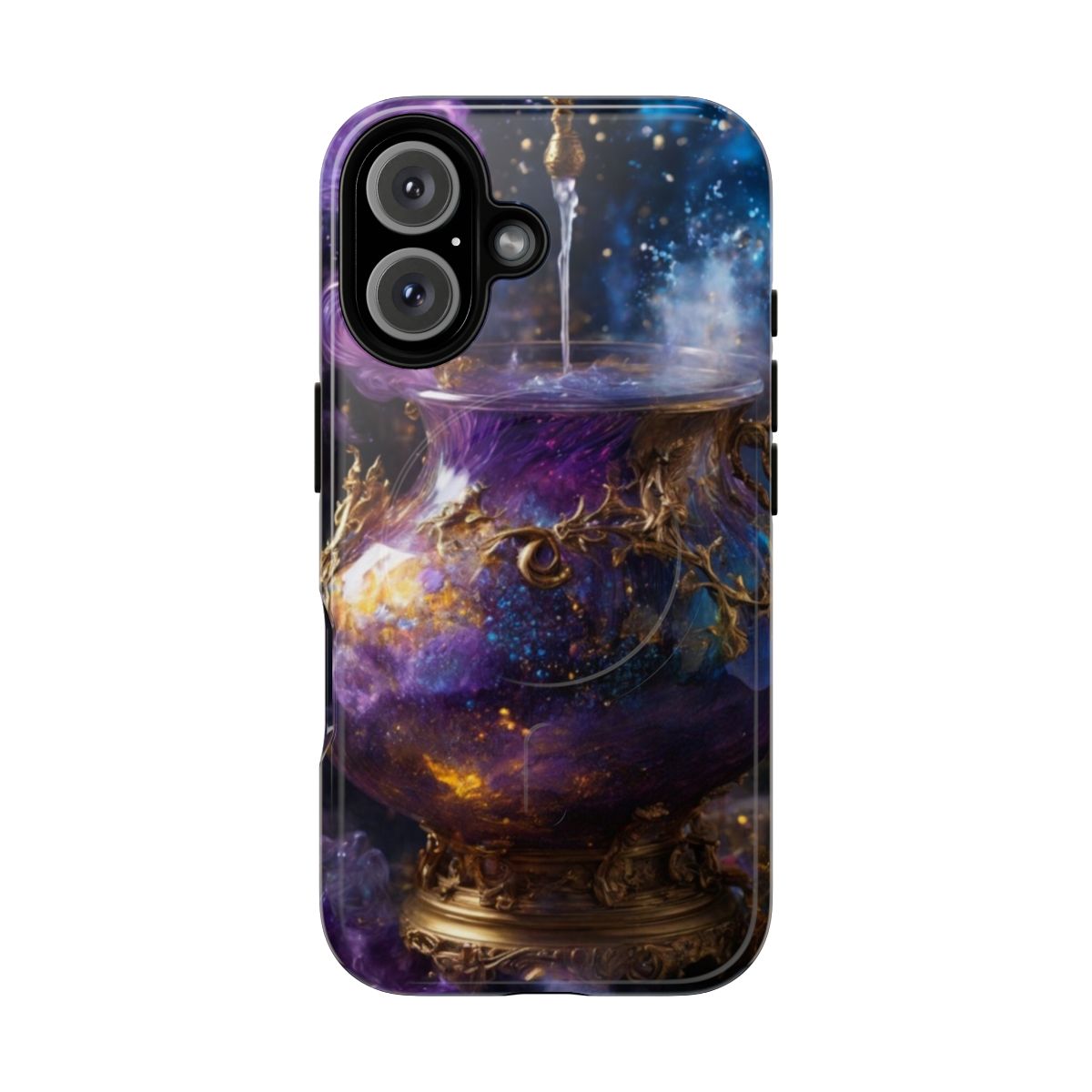 Detailed fantasy art phone case featuring a magical potion design