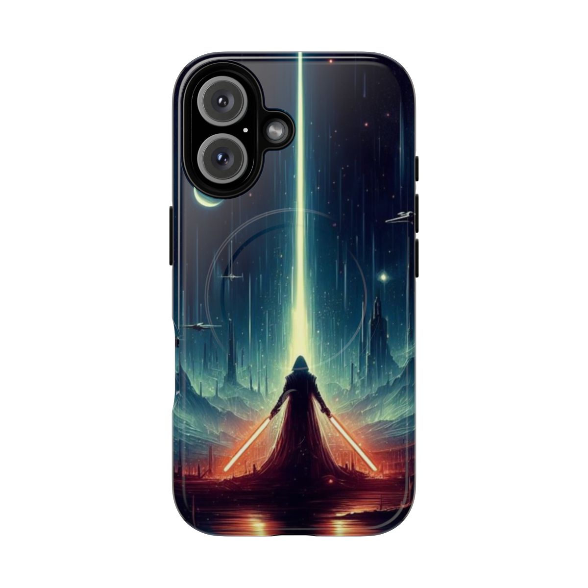 Sci-Fi Inspired Magnetic Tough Phone Case with Star Wars Artwork