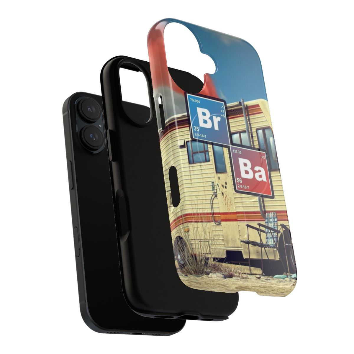 Breaking Bad-inspired magnetic tough phone case - Layers