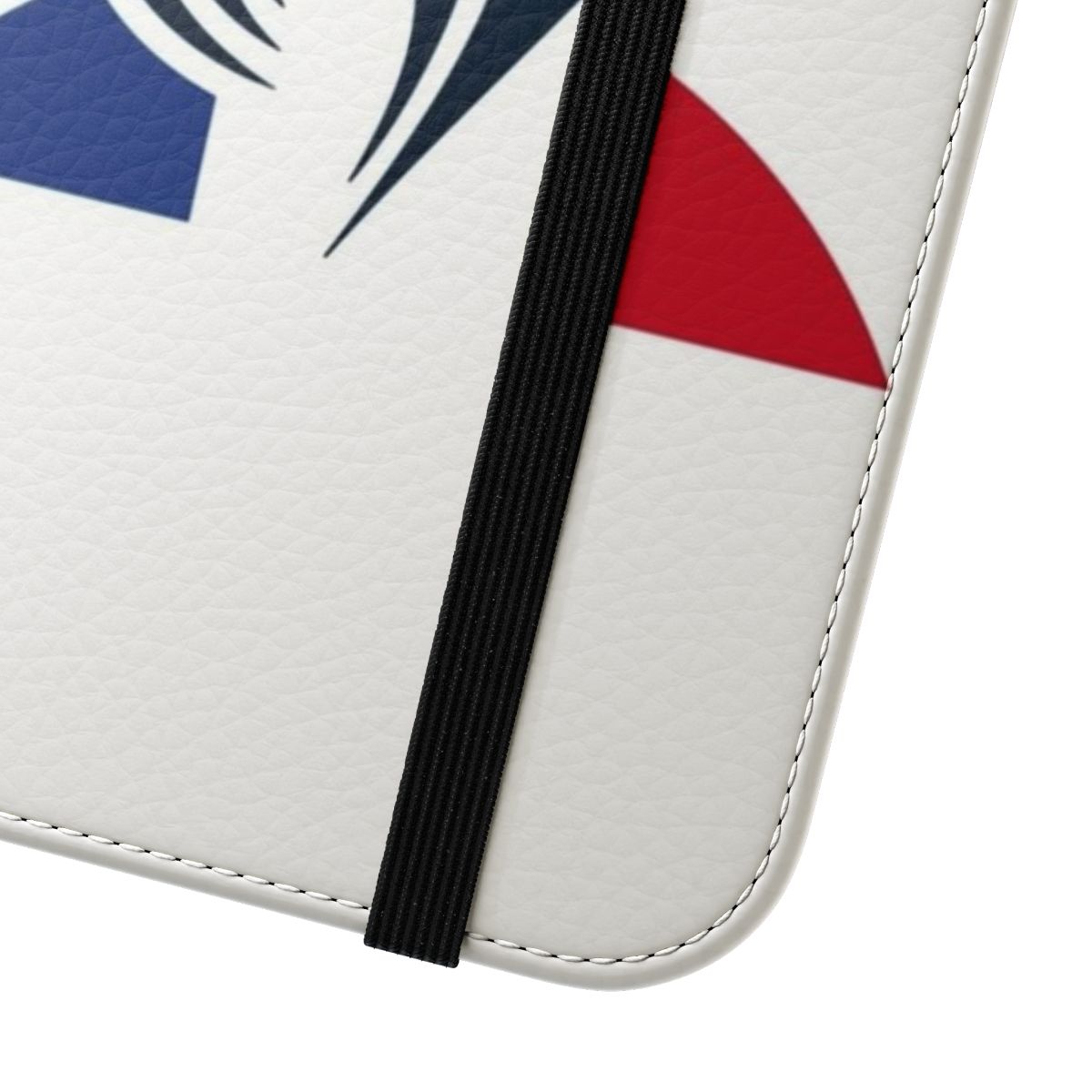 Smartphone case with sporty French design - Close Up