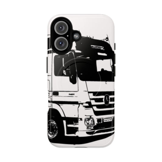 Tough Magnetic Phone Case Inspired by Mercedes-Benz Trucks