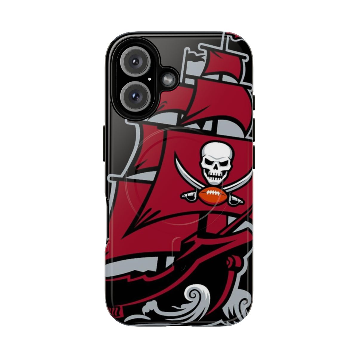 Magnetic tough phone case featuring the Tampa Bay Buccaneers logo