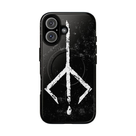 Bloodborne-inspired gothic horror phone case with Hunters Mark design