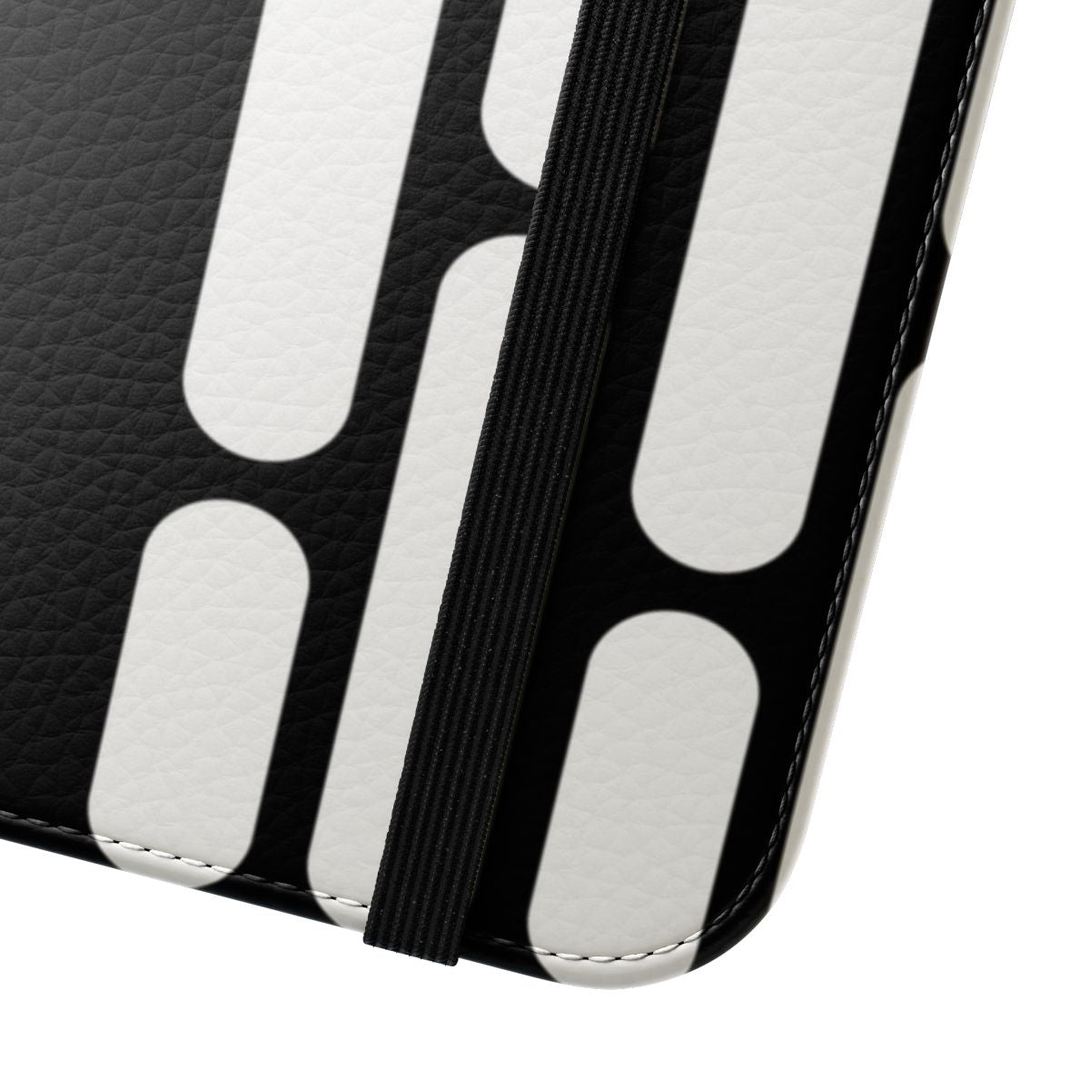 Sci-Fi Inspired Flip Cover Phone Case with Star Wars-Themed Design - Close Up