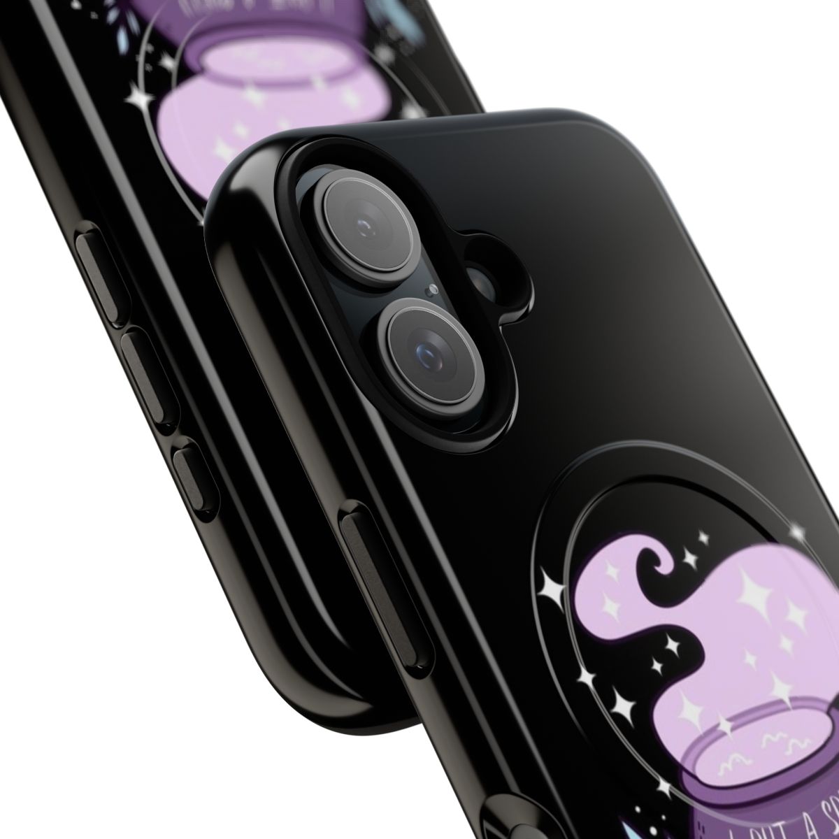 Nikury Witchy Cauldron Phone Case with Magnetic Closure - Detail