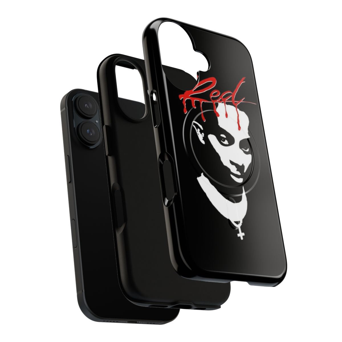 Playboi Carti Whole Lotta Red Inspired Magnetic Tough Phone Case - Layers