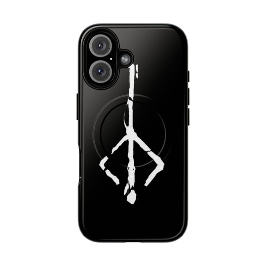 Bloodborne-themed magnetic tough phone case with the Hunters Mark design