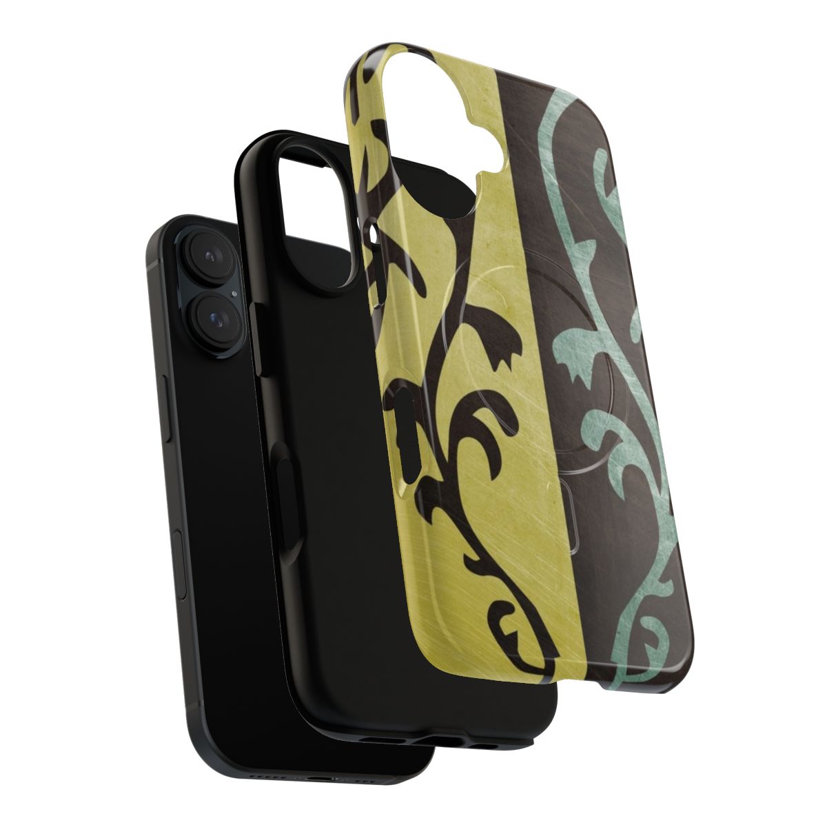 Dark Souls gaming-inspired phone case with medieval shield design - Layers