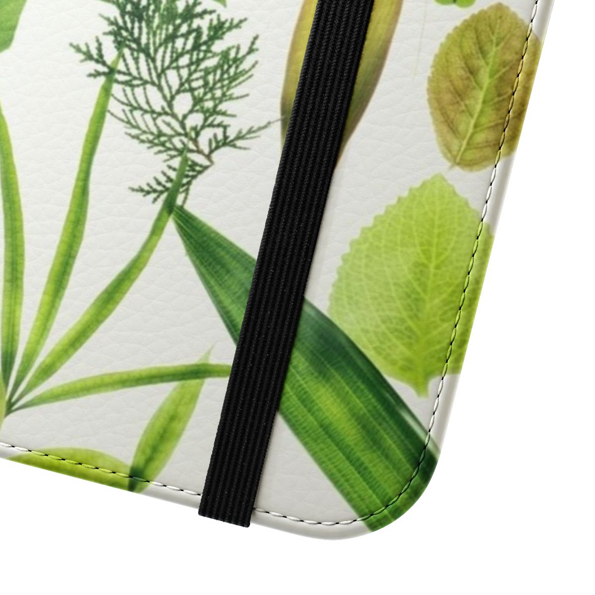 Close-up photo of a lush, green foliage phone case - Close Up