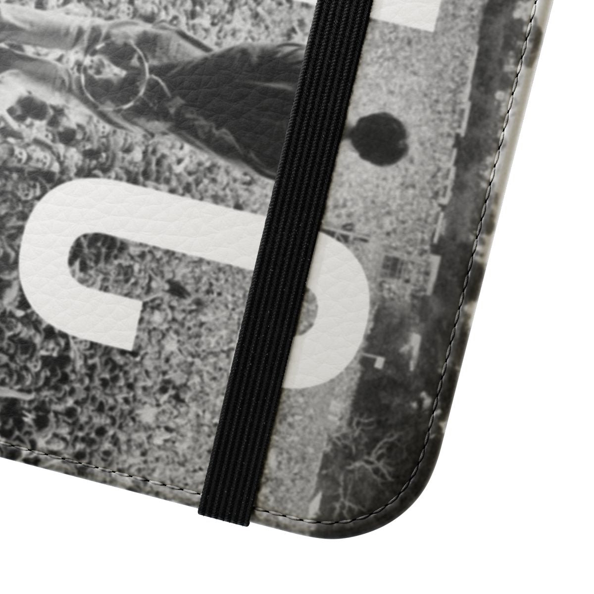 Oasis Knebworth Gig Inspired Flip Cover Phone Case - Close Up