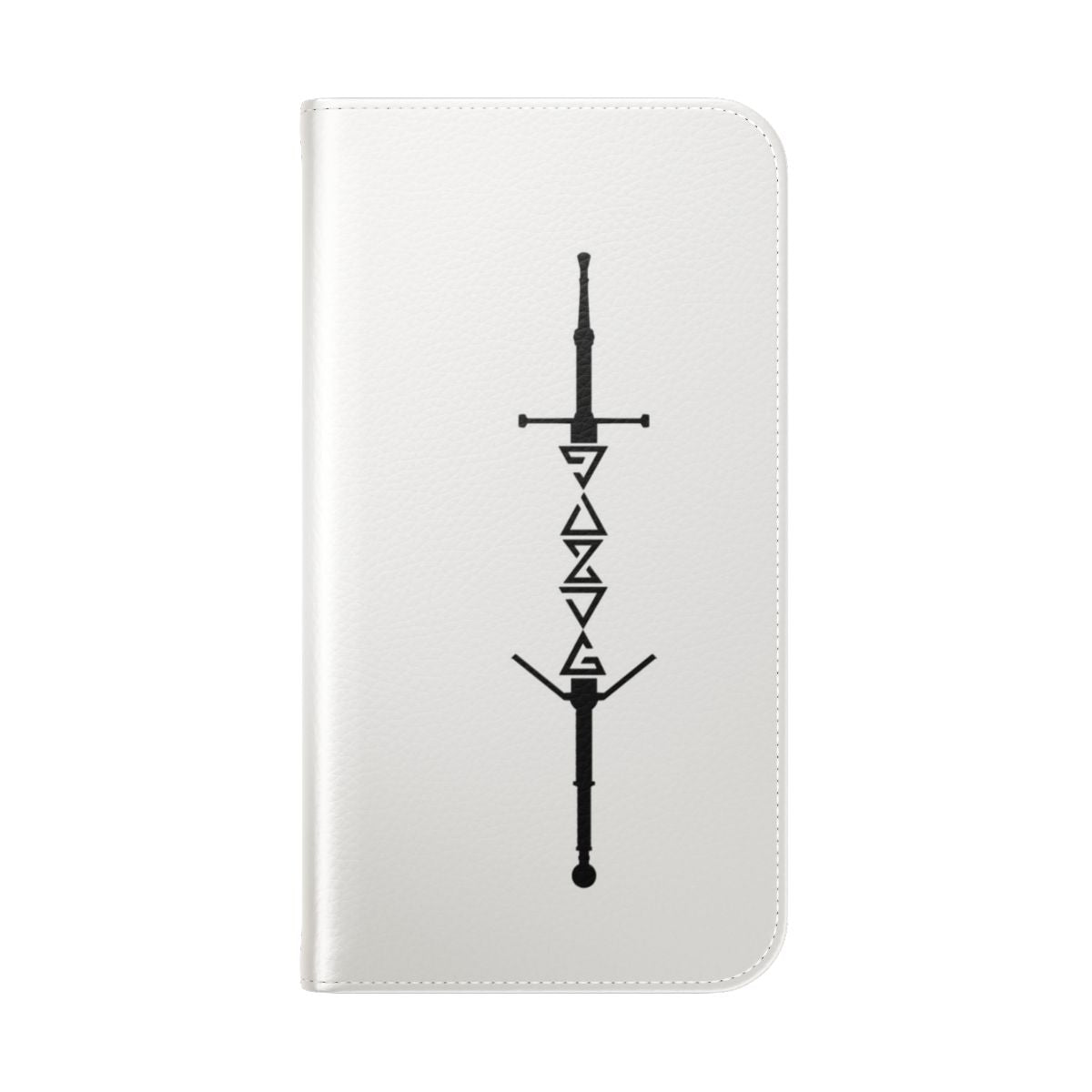 Witcher Runes-Inspired Fantasy Phone Case - Folded Back