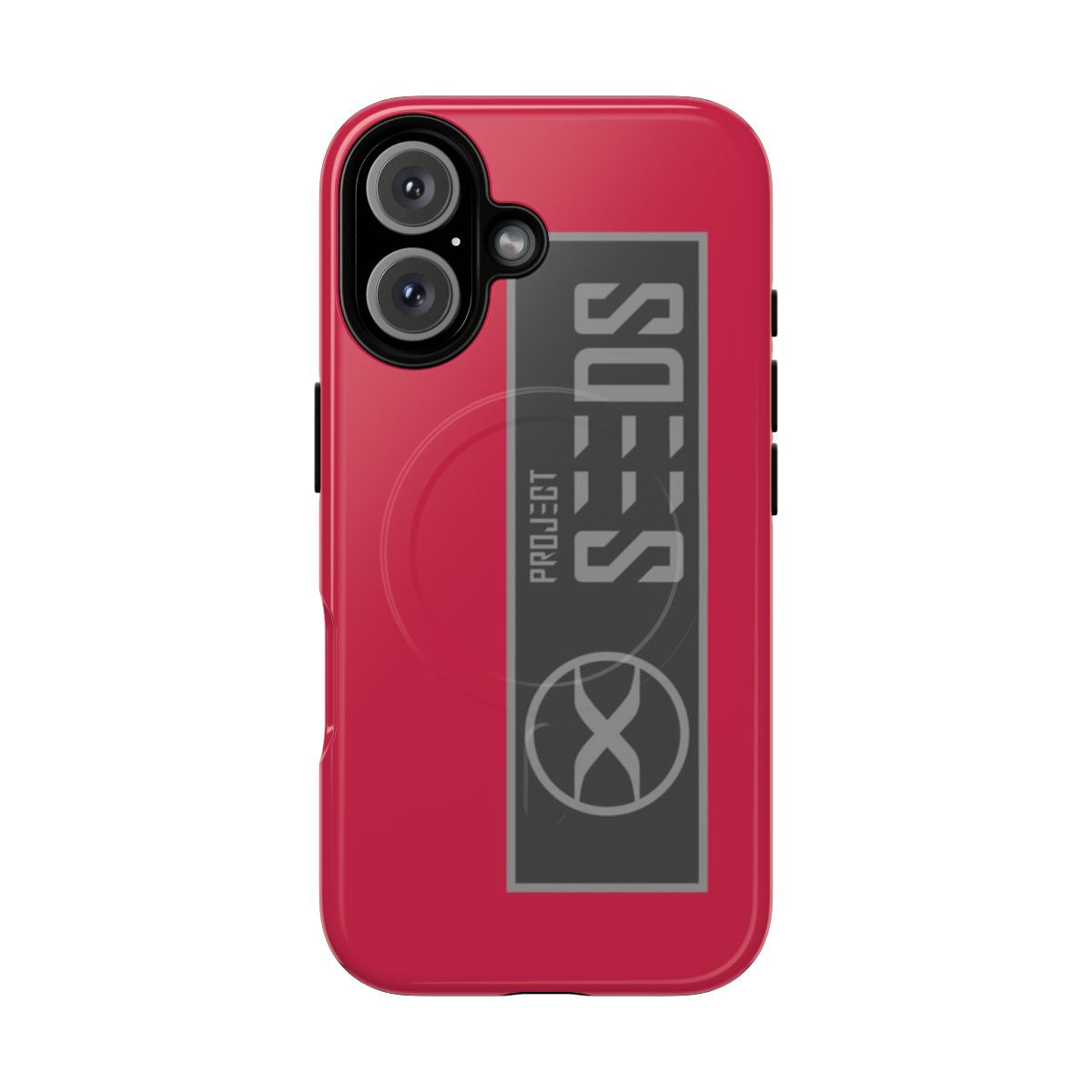 Trigun-inspired magnetic tough phone case with Vash the Stampede design