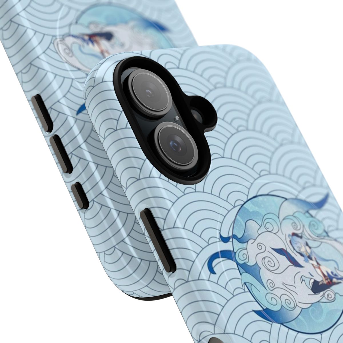 Genshin Impact Ganyu Pattern Magnetic Tough Phone Case - Detail