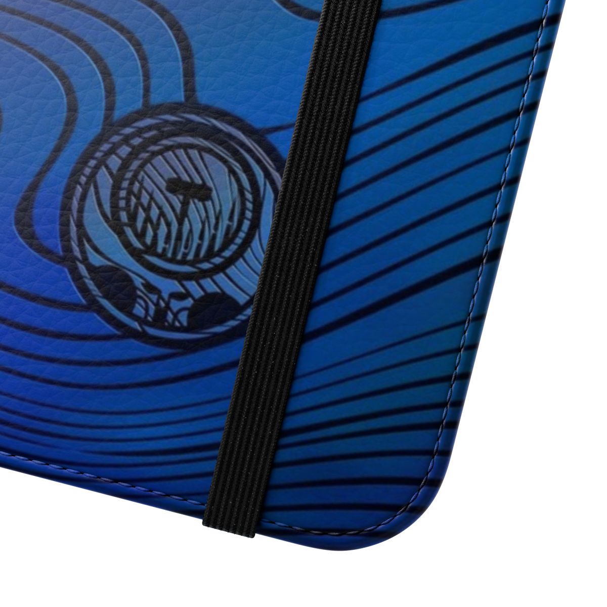 High-quality flip phone case with a beskar ingot design, inspired by the Mandalorian and Star Wars universe. - Close Up