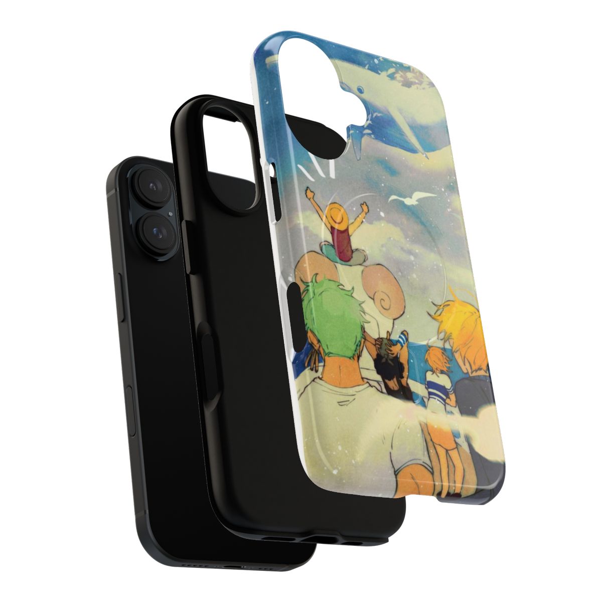 One Piece Strawhats Anime-Inspired Magnetic Tough Phone Cases - Layers