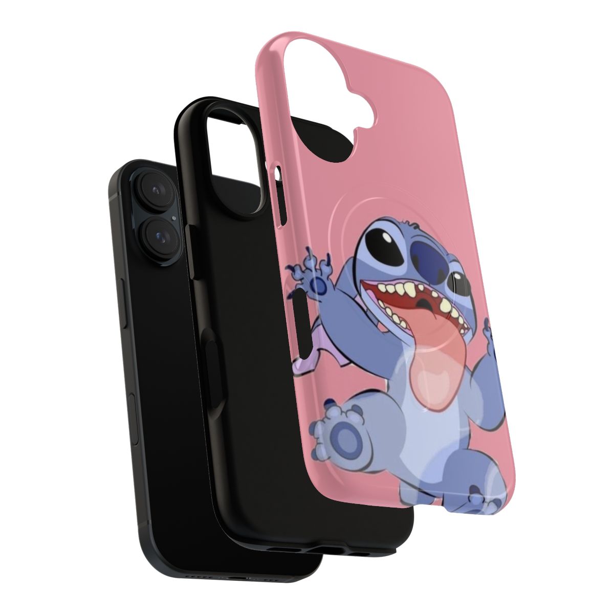 Protective Disney Stitch-Themed Phone Case - Layers