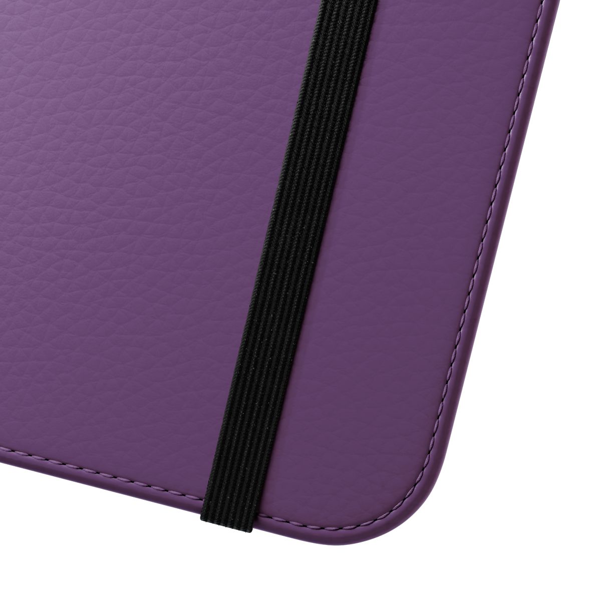 Colorful flip cover phone case featuring the 'I Purple You' design, inspired by BTS member V (Kim Taehyung) - Close Up