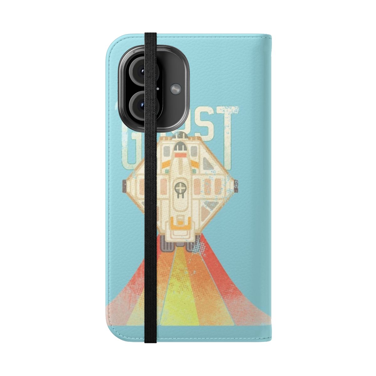 Star Wars-inspired phone flip cover case - Folded Front